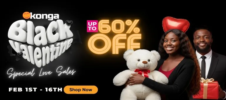 Konga Launches “Black Valentine” to Redefine Valentine’s Celebrations