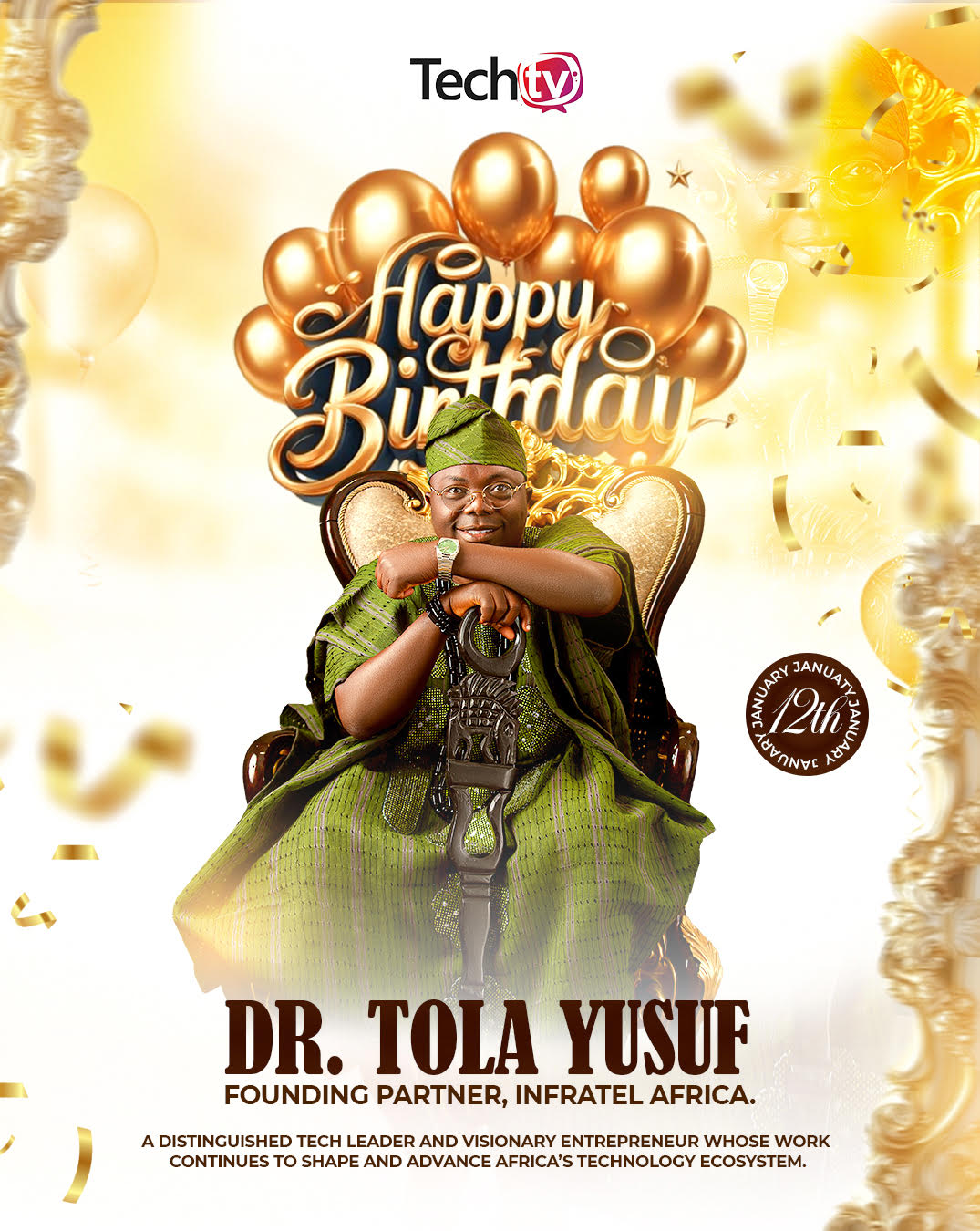 CEO Birthday Spotlight: Dr. Tola Yusuf Celebrates a Life of Digital Impact