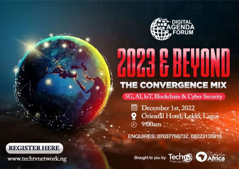 TechTV Digital Agenda Forum Set to Hold in December