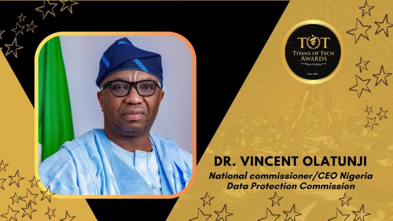 TECH PERSONALITY OF THE WEEK! Dr. Vincent O. Olatunji