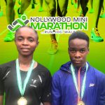Afigbo Esther, Ayomide David, Triumph at Inaugural Nollywood Mini Marathon